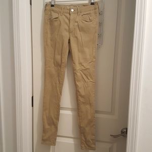 American Eagle Dark Kahki Jeggings